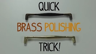 Quick Brass Polishing Trick!