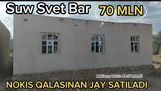 NOKIS QALASINAN JAY SATILADI ORAQ BALGA 6 Sotok 70 MLN Tez Ulgerip Qalamiz