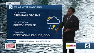 Lelan's early morning forecast: Monday, October 25, 2021