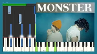 Monster - Shawn Mendes & Justin Bieber [PIANO TUTORIAL + SHEET MUSIC]