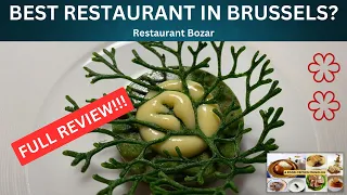 2 Michelin Star Restaurant Bozar, Brussels - FULL REVIEW