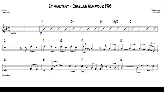 Et pourtant - Charles Aznavour 1963 (Flute C) [Sheet music]