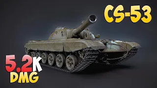 CS-53 - 4 Kills 5.2K DMG - Passing! - World Of Tanks