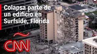 Esposo de una de las víctimas en el edificio que colapsó en Surfside habla con CNN