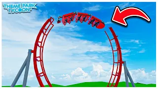 I Build This IMPOSSIBLE Rollercoaster in Theme Park Tycoon 2!