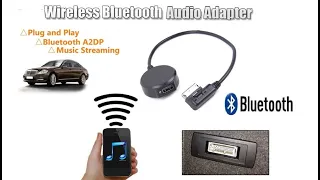 Cheap DIY - Bluetooth Music Streaming Mercedes | MMI Car Interface Adapter Aux USB Port Review