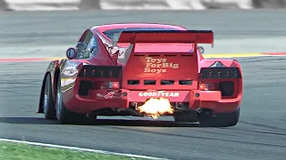The BEST of Porsche 935 Kremer 800bhp MONSTER | Turbo engine sounds & flames | Feat. OnBoard footage