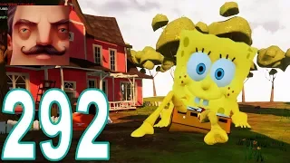 Hello Neighbor - My New Neighbor SpongeBob Act 1 Gameplay Walkthrough Part 292
