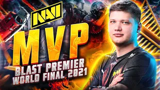 NAVI s1mple - ЛУЧШИЙ ИГРОК @BLASTPremier World Final 2021 (MVP Movie)