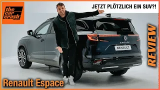 Renault Espace im Test (2023) Jetzt plötzlich SUV?! Das kann die NEUE Generation! Review | 5-Sitzer