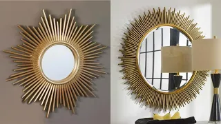 DIY Wall Mirror Décor Ideas | Gold Mirror Decor At Home