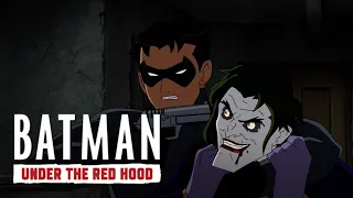 Jason Todd captura y trata de asesinar a El Joker | Batman: Under the Red Hood