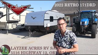 2022 Riverside Retro 171DRD - Layzee Acres RV Sales