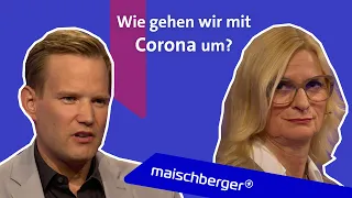 Anita Schedel und Prof. Hendrik Streeck im Gespräch | maischberger