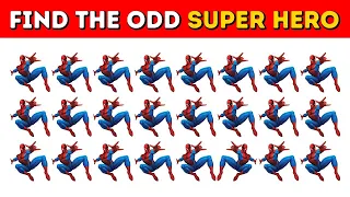 Find the ODD One Out - Super Heroes Edition - Emoji Quiz