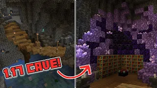 How to build a Cave Base in Minecraft 1.17