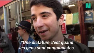 "Dictature macronienne", cet étudiant cite "OSS 117" pour protester contre le blocage de Sciences Po