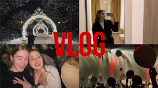 Vlog // концерт Мота, поездка в Тверь, новогодняя Москва