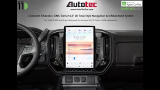 Chevrolet Silverado / GMC Sierra 14.4″ IPS QHD 2K Touch-Screen Navigation & Infotainment System