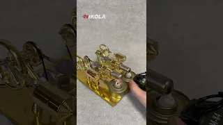 Twin cylinder Stirling engine