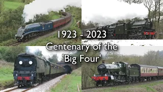 100 Years of the 'Big 4' - LMS, GWR, LNER & SR Locomotives Compilation 2023