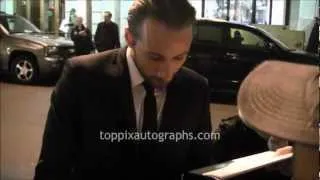 Matthias Schoenaerts - Signing Autographs at 2012 Gotham Awards in NYC