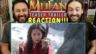 MULAN (2020) | Teaser TRAILER - REACTION!!!