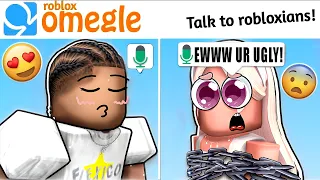 Rizzing Up Baddies In ROBLOX Omegle VOICE CHAT!