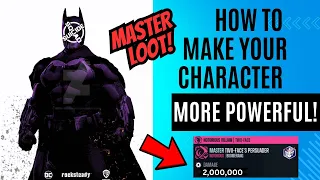 How to Make your Character More Powerful - Farm Master Loot Now! - Suicide Squad Game