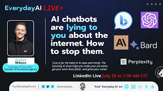 AI Chatbots are lying to you about the Internet. How to stop them. An Everyday AI conversation