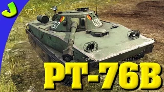 War Thunder-PT-76B Realistic Gameplay (HD)