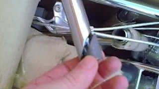 E-Z Pack Folding Bike Assembly: Attaching The Handlebar Stem