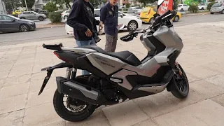 Honda ADV 350 σκούτερ test ride