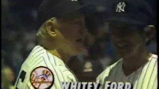 Yankees Old Timers' Day 1989: DiMaggio, Mantle, Ford, Martin