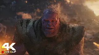 Avengers: Endgame (2019) - Death Thanos scene [4K 60fps]