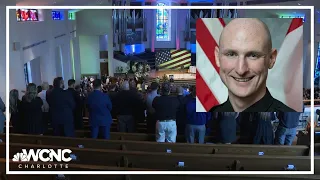 End of Watch | Loved ones lay fallen CMPD Ofc. Joshua Eyer to rest