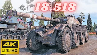 Panhard EBR 105 - 18.518 Spot Damage World of Tanks Replays ,WOT tank games