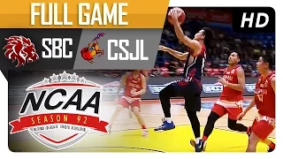 CSJL vs SBC | Full Game - 4th Quarter | NCAA 92 - August 26, 2016