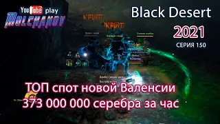 Серная Шахта. Фарм серебра топ спот Валенсии. Black Desert 2021.