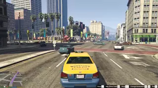 Grand Theft Auto V - Taxi Ride