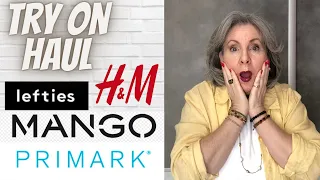 TRY ON HAUL PRIMARK  H&M MANGO LEFTIES Y MERCADILLO 👗👕