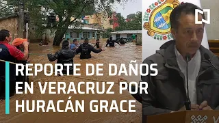 Reporte de daños en Veracruz por paso de Huracán Grace - Las Noticias