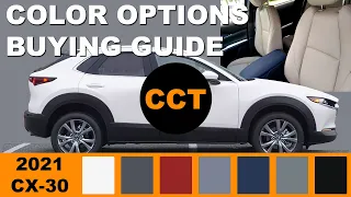 2021 Mazda CX-30 - Color Options Buying Guide