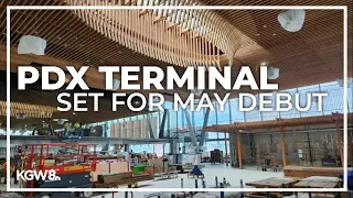 PDX main terminal almost ready for big debut in May