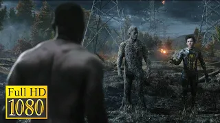 Peter Parker Catches Electro and Sandman in the Forest in the movie Spider-Man: No Way Home (2021)