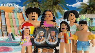 THE FIRST DAY OF SUMMER!! *FAMILY POOL DAY!!* | Bloxburg Family Roleplay