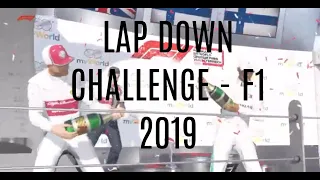 F1 2019 Lap Down Challenge with 0% AI - Kimi Raikkonen Alfa Romeo Racing