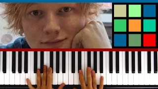 How To Play "Thinking Out Loud" Piano Tutorial (Ed Sheeran)