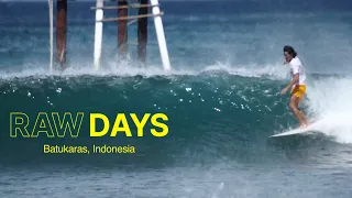 RAW DAYS | Indonesia | Longboard session with Harrison Roach & Husni Ridhwan