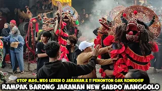 BARONGAN Ngamuk❗Stop Penonton Tdk Kondusif Jaranan NEW SABDO MANGGOLO Live PuhRubuh Semen Kediri